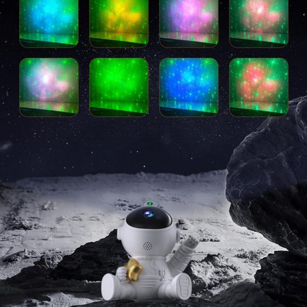 Adapter |   Astronaut Galaxy Starry Night Lights for Bedroom Romantic Ambient Lights(with remote control) Adapter Adapter