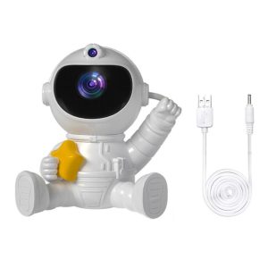 Adapter |   Astronaut Galaxy Starry Night Lights for Bedroom Romantic Ambient Lights(without remote control) LED Lighting Adapter