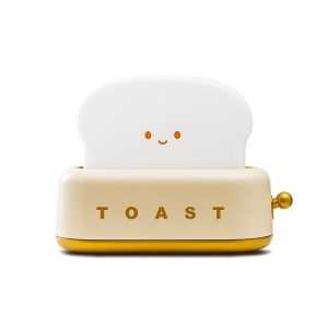 Adapter |   Mini Night Lights Toaster Lamp for Kids Cute Room Decor For Bedroom Living Room Dining Room Desktop Filling   Lights Adjustable Timer Christmas Gift for Girls Boys Friends Yellow Adapter Adapter