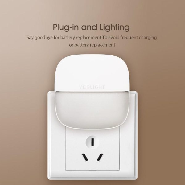 Adapter |   Night Light LED Wall Plug-in Lamp White Adapter Adapter