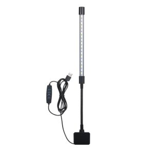 Ballasts |   DC 5V 7W 18 LED Aquarium Light Fish Jar Clamp USB Powered Clip View Lamp Black Ballasts Ballasts