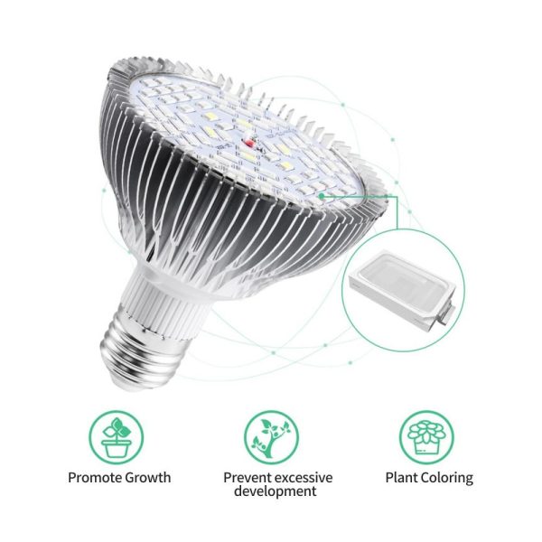 Camping Lights |   LED Grow Light Bulb for Indoor Plants Sunlike Full Spectrum LED Grow Lamps Camping Lights Camping Lights