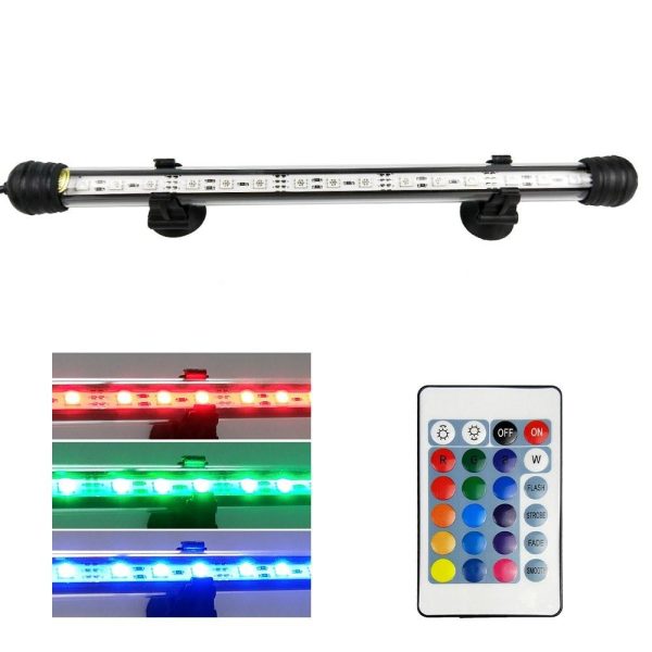 Connectors |   AC110-240V 2.4W LED RGB Submersible Aquarium Lamp LED Lighting Connectors