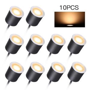 Dimmers |   DC12V Recessed LEDs Deck Lights IP67 Waterproof Outdoor In-ground Lamp Landscape Light Black Dimmers Black