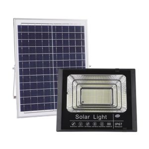 Headlights |   100W 163 LEDs Outdoor LEDs Solar Light IP67 Waterproof Solar Powered Wall Lamp with Remote Controller Headlights Headlights