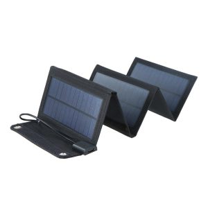 Headlights |   20W Solar Charger Foldable Solar Panel with 1 USB Ports Black Headlights Black