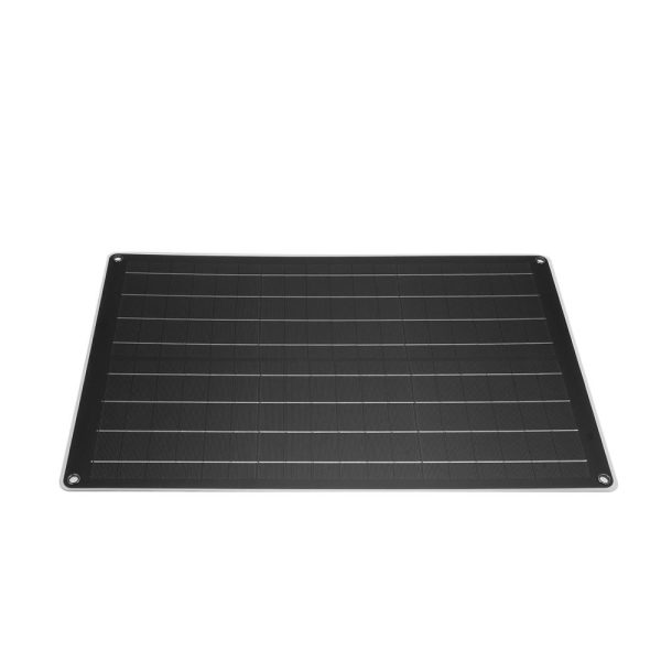 Headlights |   30W High-Efficiency Monocrystalline Solar Panel for Cell Phone Outdoor Power Storage Black Headlights Black