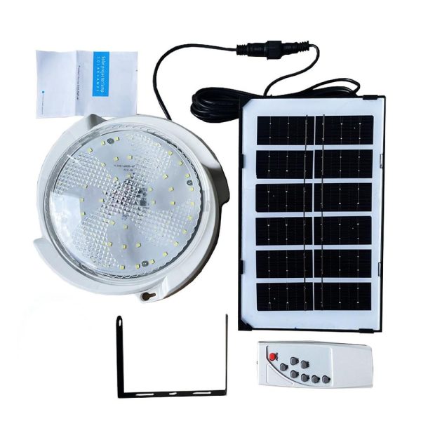 Headlights |   65W 60LEDs Solar Ceiling Light Interior Decoration Light Corridor Aisle Lights Headlights Headlights