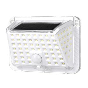 Headlights |   90 LEDs Solar Powered Energy Light Outdoor Lamp Wall Street Fence Lights White Headlights Headlights