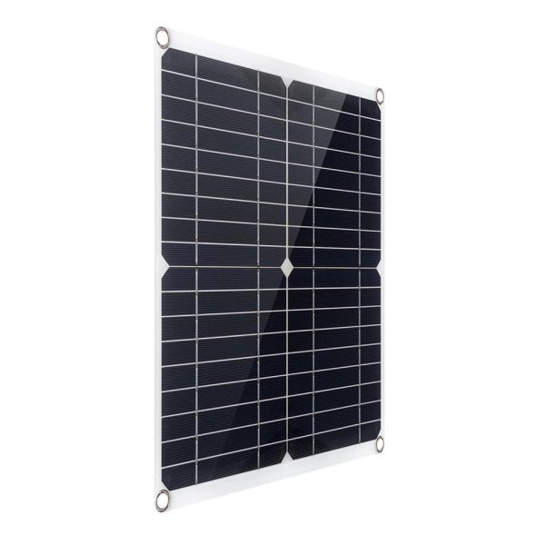 Headlights |   Portable 300W Solar Flexible Panel Kits Monocrystalline Silicon Solar Panel with 10A Controller Headlights Headlights