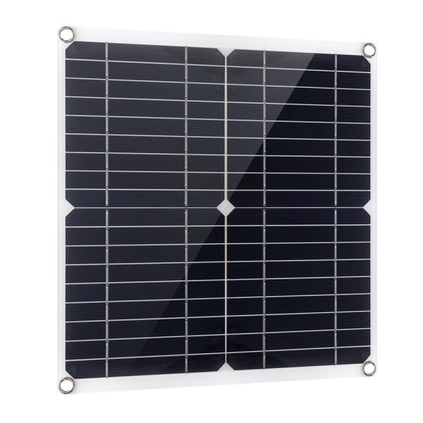 Headlights |   Portable 300W Solar Flexible Panel Kits Monocrystalline Silicon Solar Panel with 30A Controller Headlights Headlights