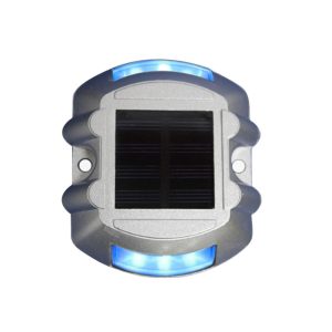 Headlights |   Solar Powered Energy Driveway Lamp Sensitive Light Control Flash Lighting Effect Blue Headlights Blue