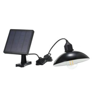 Headlights |   Solar Powered Energy Pendant Light E27 Outdoor Lamp Sensitive Light Headlights Headlights