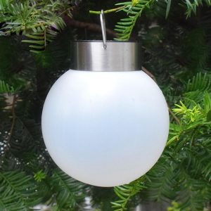 Headlights |   Solar-Powered Lamp Waterproof LED Hanging Ball Light White Headlights Headlights