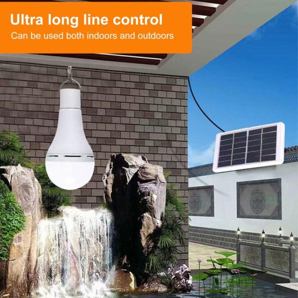 Headlights |   Solar Powered LED Bulb Indoor Outdoor Emergency Light Bulb White Headlights Headlights