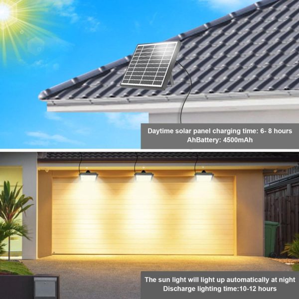 Headlights |   Solar Street Lights LED Flood Lights Outdoor Garden Lights Outdoor Waterproof Lighting Black Headlights Black