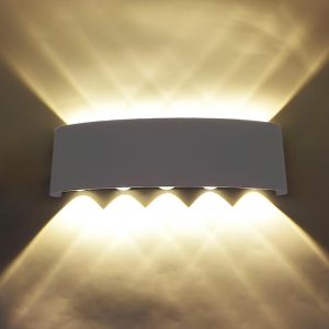 Lamp Bases |   AC85-265V Modern Wall Sconce Lights White Lamp Bases Lamp Bases