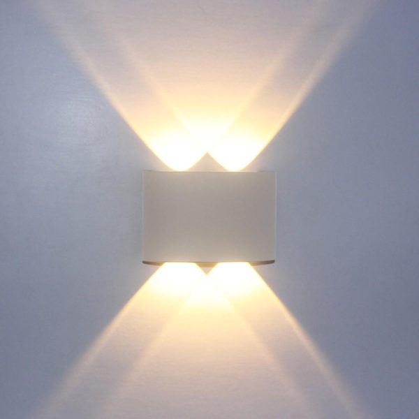 Lamp Bases |   AC85-265V Modern Wall Sconce Lights White Lamp Bases Lamp Bases