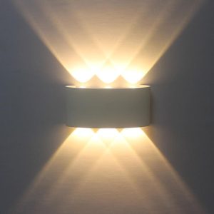 Lamp Bases |   AC85-265V Modern Wall Sconce Lights White Lamp Bases Lamp Bases