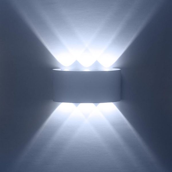 Lamp Bases |   AC85-265V Modern Wall Sconce Lights White Lamp Bases Lamp Bases