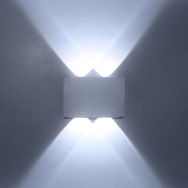 Lamp Bases |   AC85-265V Modern Wall Sconce Lights White Lamp Bases Lamp Bases