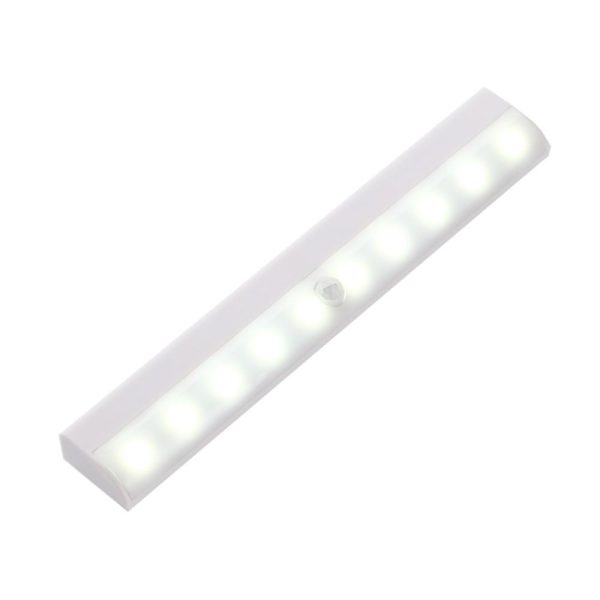 Lamp Bases |   Deal LED Closet Light, Motion Sensor 10 LED Stick on Anywhere Closet Lamp Under-Cabinet Lighting,Cabinet Night Light Portable Warm/Cold Light Bar  for Closet, Cabinet, Wardrobe High brightness, high sensitivity, low power consumption, long life White Lamp Bases Lamp Bases