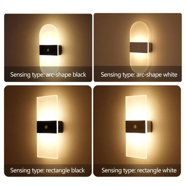 Lamp Bases |   Intelligent Human Body Induction Lamp Magnetic Wall Lamp Hallway Corridor Small Night Light Lamp Bases Lamp Bases