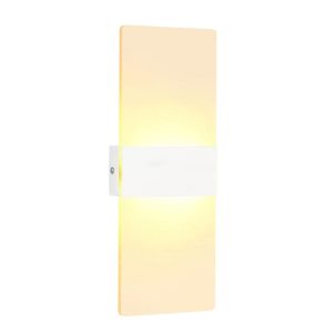 Lamp Bases |   LED Wall Lamp Rectangle AC85-265V Bedside Corridor Wall Lamp Home Decorative Aluminum Light Fixture(29x11cm) Lamp Bases Lamp Bases