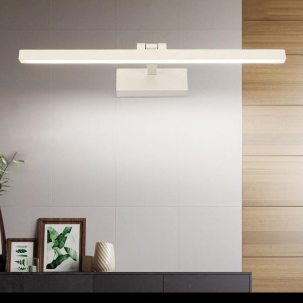 Lamp Bases |   Modern LEDs Sconce Wall Lamp AC100-240V 9W 40cm/15.7in Bathroom Mirror Light Fixture Indoor Wall Lamp 6000K Cool White White Lamp Bases Lamp Bases