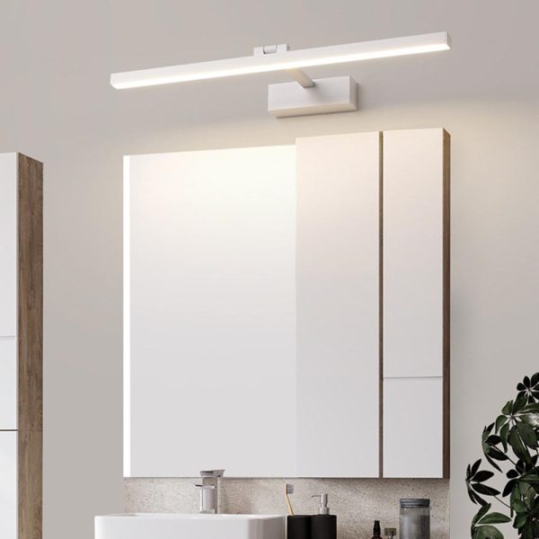 Lamp Bases |   Modern LEDs Sconce Wall Lamp AC100-240V 9W 40cm/15.7in Bathroom Mirror Light Fixture Indoor Wall Lamp 6000K Cool White White Lamp Bases Lamp Bases