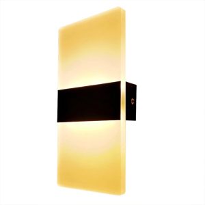 Lamp Bases |   Modern Wall Sconces LED Wall Lamp (3000K) Black1 Lamp Bases Black1