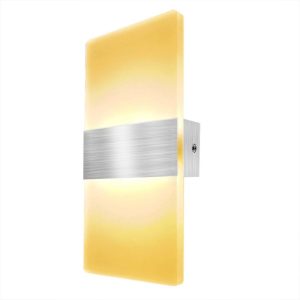 Lamp Bases |   Modern Wall Sconces LED Wall Lamp (3000K) Silver1 Lamp Bases Lamp Bases