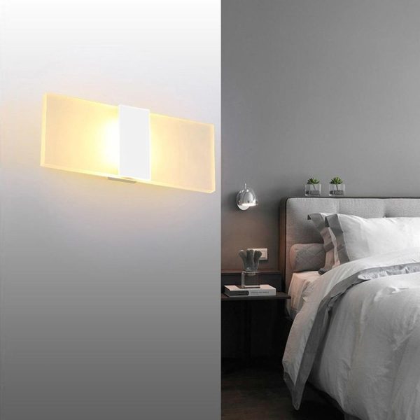 Lamp Bases |   Modern Wall Sconces LED Wall Lamp (3000K) White1 Lamp Bases Lamp Bases