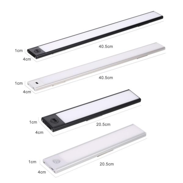 Lamp Bases |   Sensing LED Closet Light Black1 LED Lighting Black1