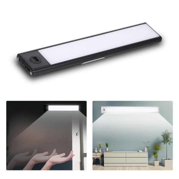 Lamp Bases |   Sensing LED Closet Light Black1 LED Lighting Black1