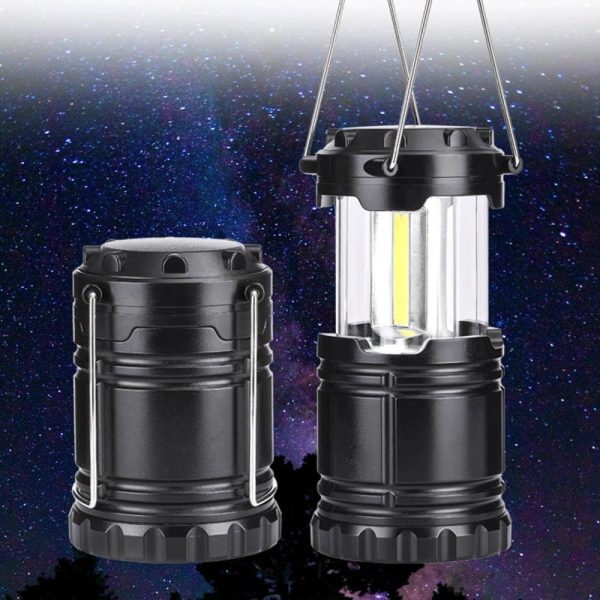 Laser Pointer |   1 Pack LED Camping Lantern Collapsible 200LM Lanterns Survival Kits Black Laser Pointer Black