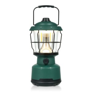 Laser Pointer |   Retro Camping Lantern Outdoor Hanging Lamp Portable Camp Lights Dimmable Campsite Atmosphere Light Dark Green Laser Pointer Dark Green