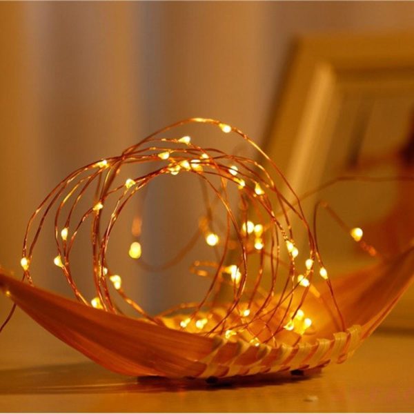 Lawn Lamps |   50 LEDs Fairy Lights Sound Activated Twinkle String Lights Lawn Lamps Lawn Lamps