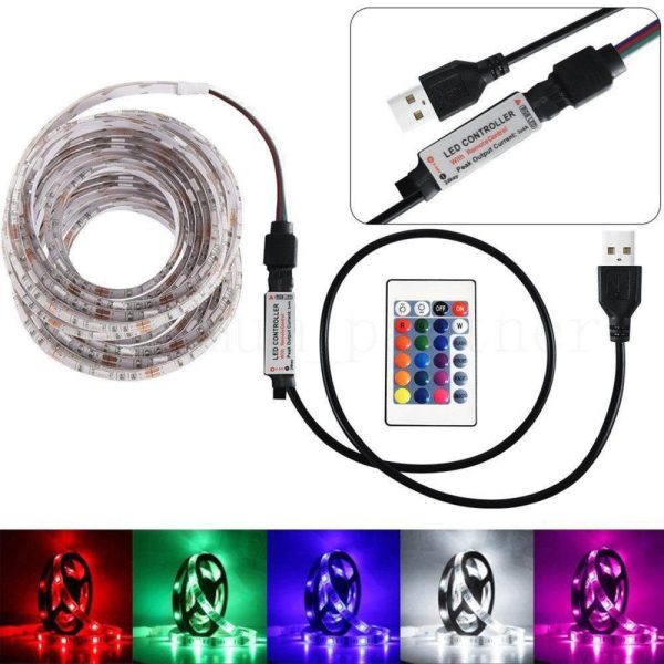 Lawn Lamps |   LED Lights for TV PC Gaming Monitor TV LED Backlight Remote Control Colors Changing LED Light Strip Multi-Color Lawn Lamps Lawn Lamps