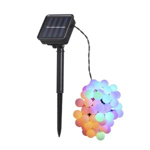 Lawn Lamps |   Solar Powered 50 LEDs String Light Rgb Lawn Lamps Lawn Lamps