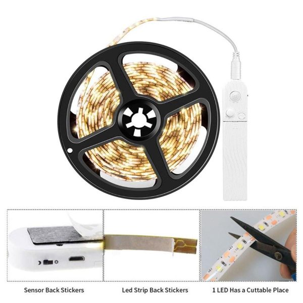 Lawn Lamps |   Warm White LED Strip Light 6.56ft 3000K Warm White Tape Light Lawn Lamps Lawn Lamps