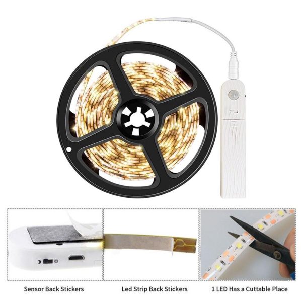 Lawn Lamps |   Warm White LED Strip Light 9.84ft 3000K Warm White Tape Light with Lawn Lamps Lawn Lamps