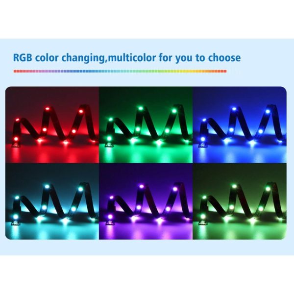 Lawn Lamps |   Wifi TV Strip Light USB 5v 5050rgb Colorful Music Sound Control Graffiti Intelligent Backlight Strap Lawn Lamps Lawn Lamps