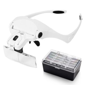 LED Diode |   Head Mount Magnifier with 2 Led for Eyebrow Tattoo Eyelash Extensions LED Diode LED Diode