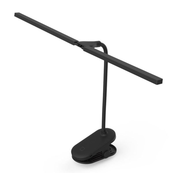 Novelty lighting |   Desk Lamp Study Lamp Clip LED Student Eye Care Creative Rechargeable USB Dormitory Study Bedroom Reading Desk Lamps Black LED Lighting Black