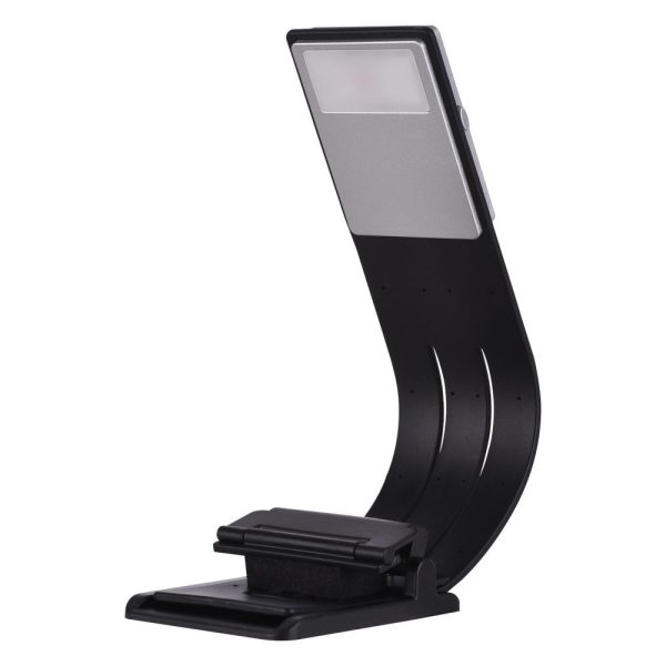 Novelty lighting |   Rechargeable Reading Light Bookmark LED Light Eye Protection 3 Color Temperature Stepless Dimming with Magnetic Clip for Reading in Bed Black LED Lighting Black