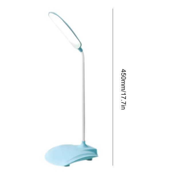 Novelty lighting |   Touching Control Dimmable USB Table Lamp 3 Brightness Levels Warm Lighting 360° Flexible Eye-protection Reading Light Office Lamp Blue LED Lighting Blue