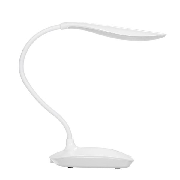 Novelty lighting |   Ultralight White LED USB Rechargeable Dimmable Eye-Caring Desk Lamp Touch Control Table Light LED Lighting Novelty lighting