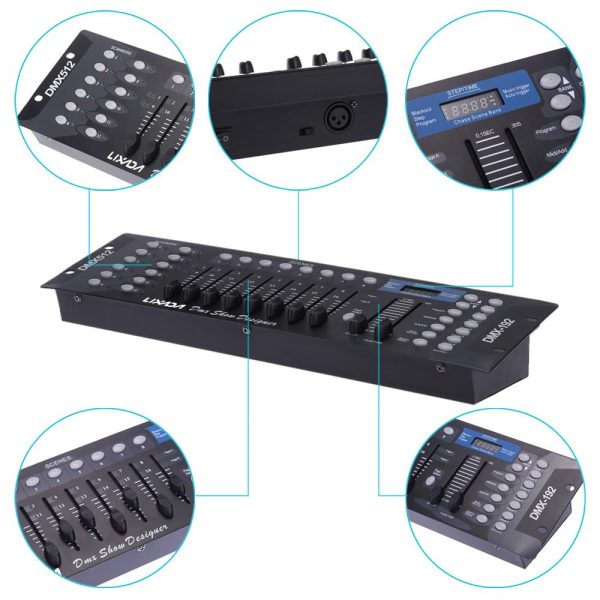 Other |   192 Channels DMX512 Controller Console Lighting Accessories Other