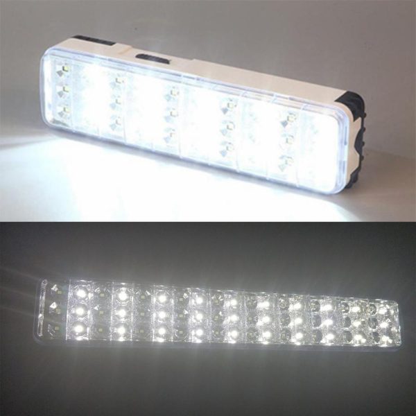 Other |   30Leds Rechargeable Emergency Light Super Bright Energy Saving Wall Mountable Home LED Lights Outdoor Handheld Camping Lighting White LED Lighting Other